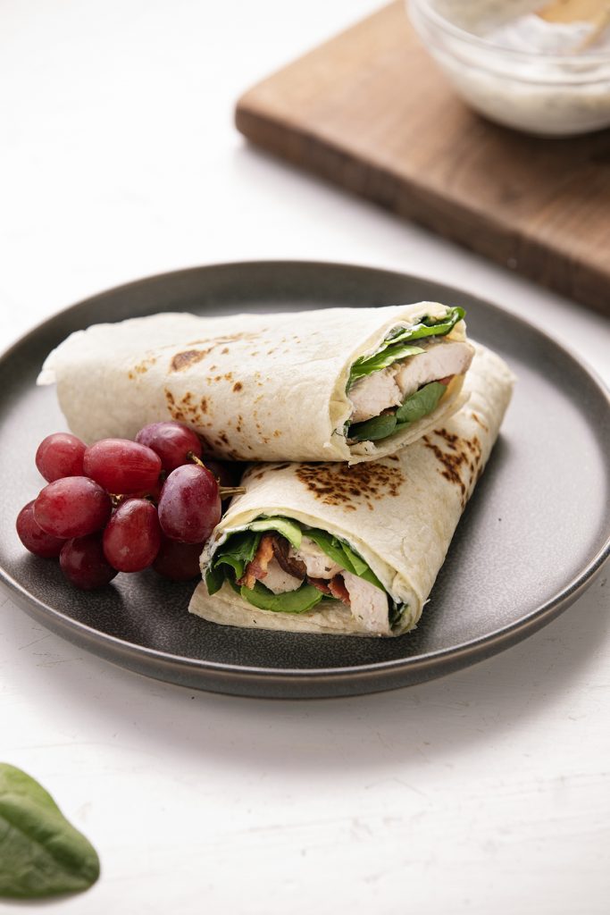 Easy Turkey Wraps {Using Leftover Turkey} - Spend With Pennies