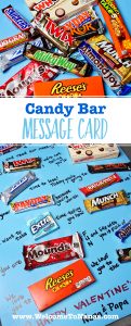 Valentines Day Candy Bar Card - Welcome To Nana's