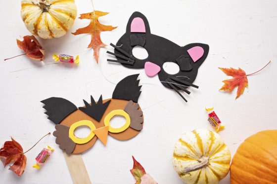 Easy DIY Animal Masks from Craft Foam - Welcome To Nana's