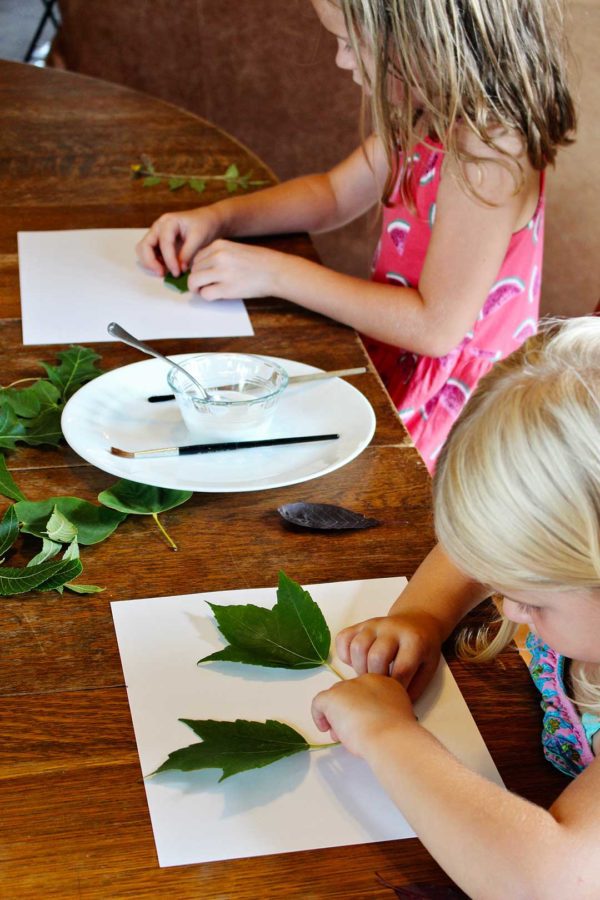 Make a Kid's Fall Leaf Collage | Welcome To Nana's