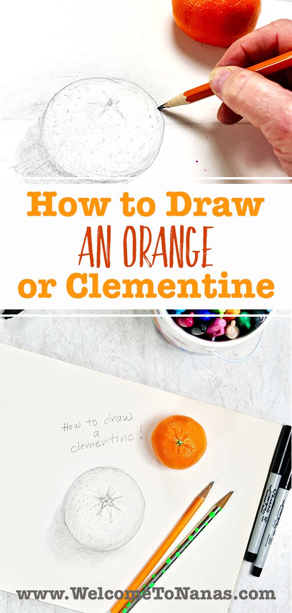 Orange Drawing | Skip To My Lou