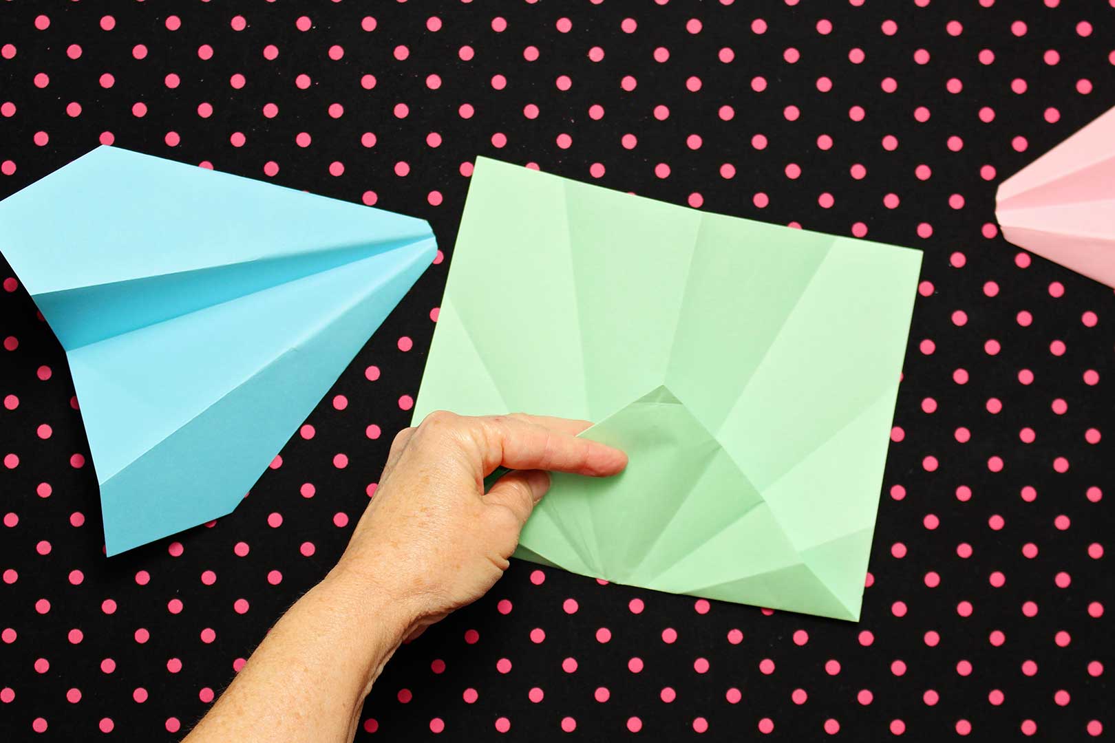 How to Make a Paper Airplane To Nana's