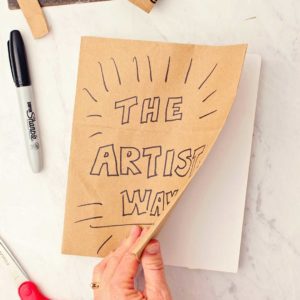 How to Make a Paper Bag Book Cover | Welcome To Nana's