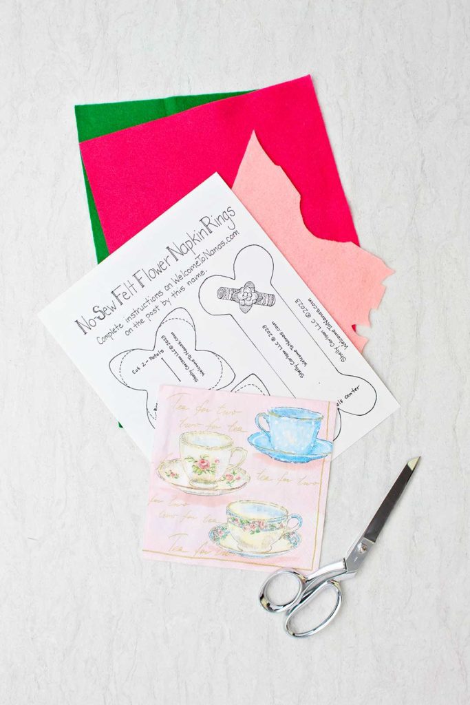 No Sew Felt Flower Napkin Rings Welcome To Nana S No Sew Felt Flower Napkin Rings Welcome To Nana S