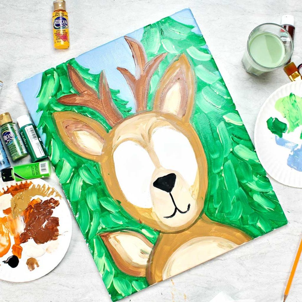 DIY Photo Frame Prop for a Woodland Theme Party | Welcome To Nana's