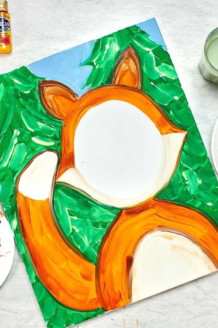 DIY Photo Frame Prop for a Woodland Theme Party - Welcome To Nana's