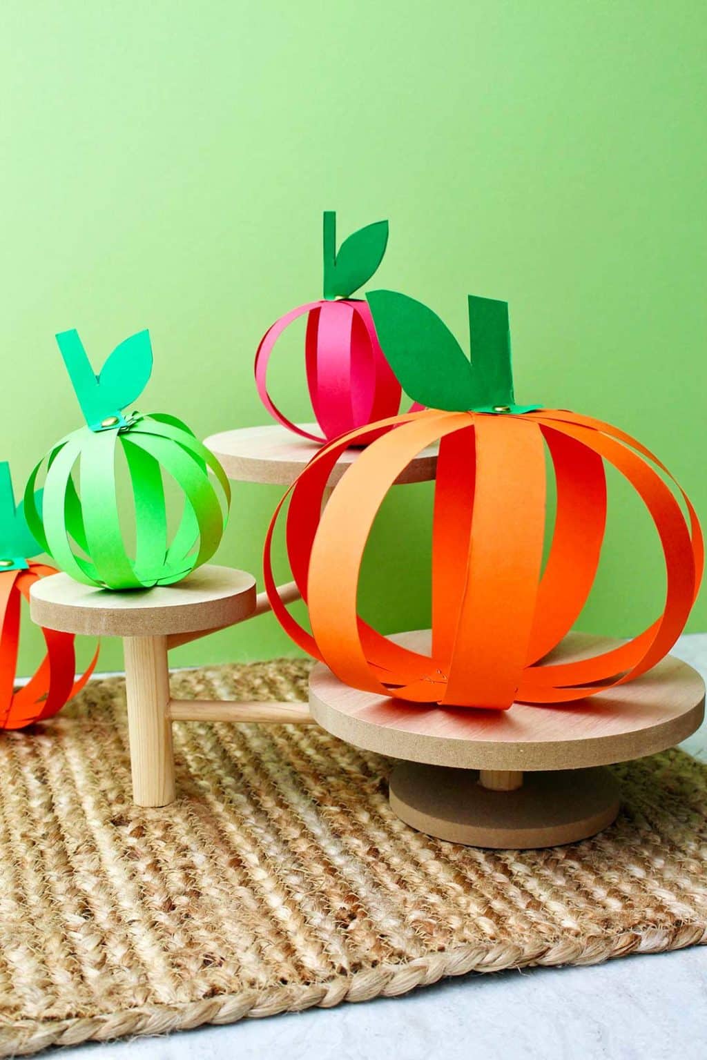 Pumpkin Using Paper How to Make a Paper Strip Pumpkin Craft | Welcome To Nana's