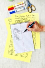 Indoor Scavenger Hunt with Free Printable Clue Cards | Welcome To Nana's