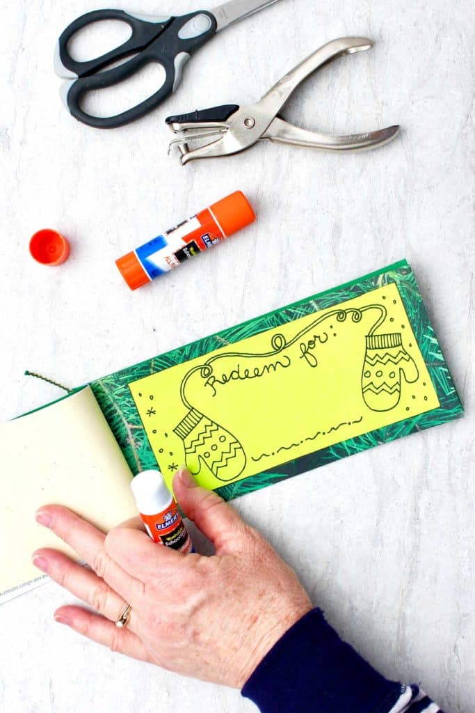 Free Printable Coupon Book Template for Christmas | Welcome To Nana's
