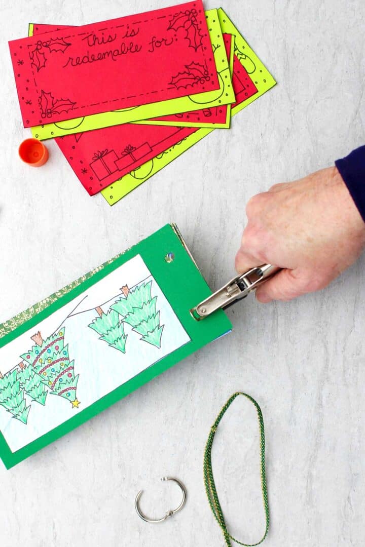 Free Printable Coupon Book Template for Christmas | Welcome To Nana's