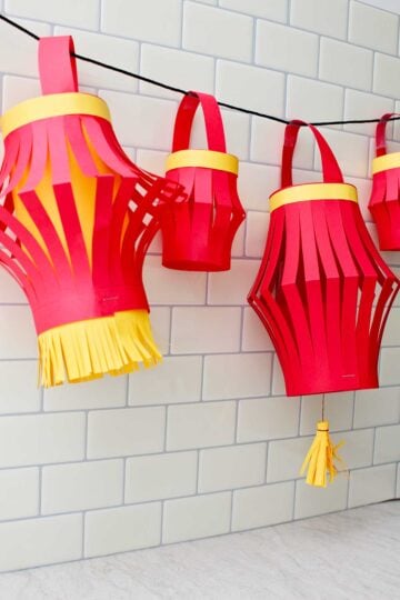 How To Make Simple Chinese Paper Lanterns Welcome To Nana S How To Make Simple Chinese Paper Lanterns Welcome To Nana S