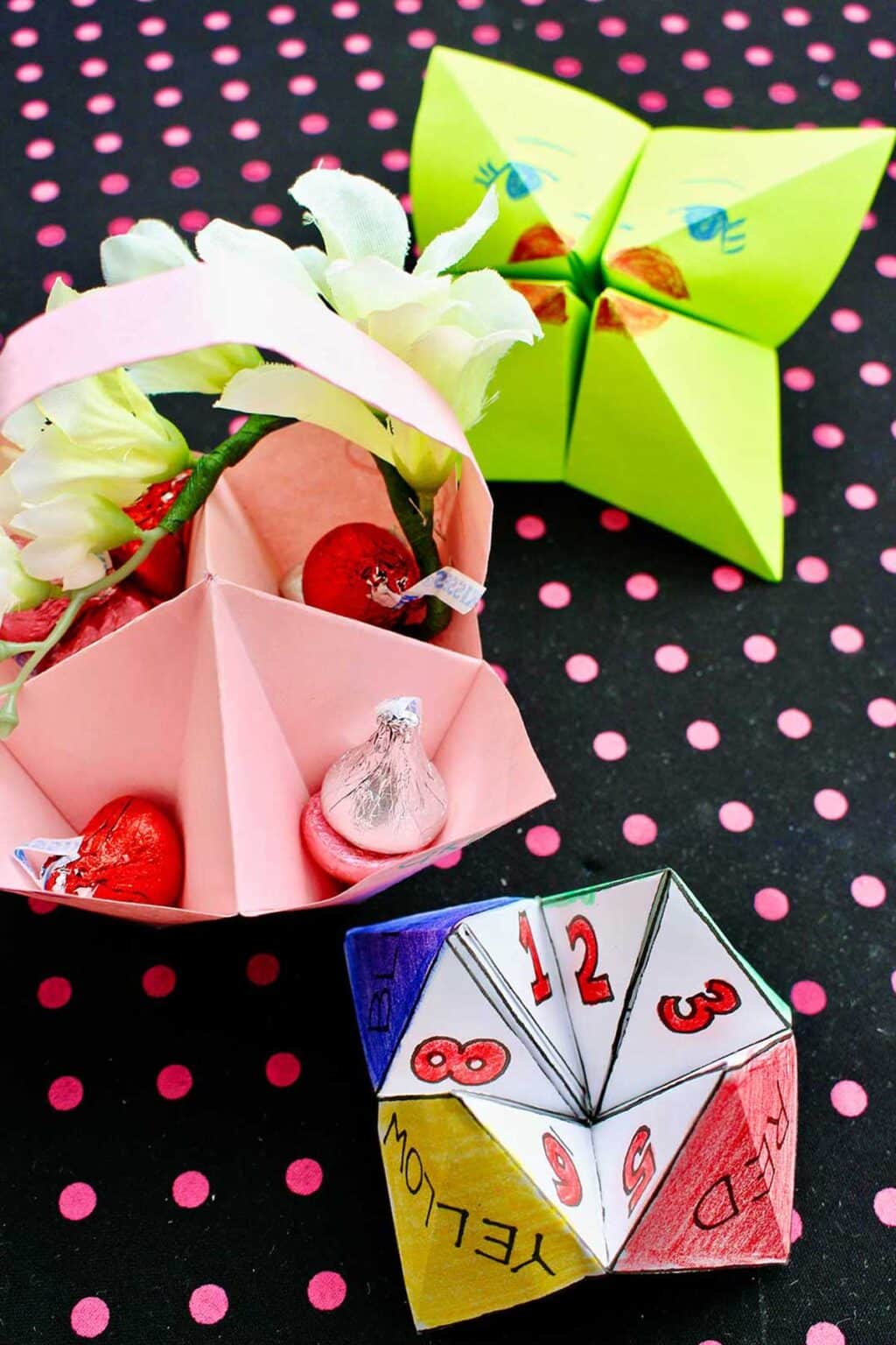 DIY Origami Paper Fortune Teller (Cootie Catcher) | Welcome To Nana's