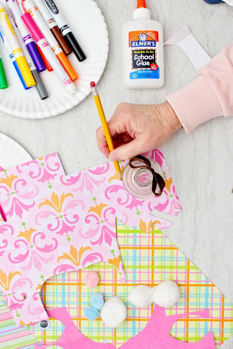 Cute Paper Plate Bunny Craft for Easter | Welcome To Nana's