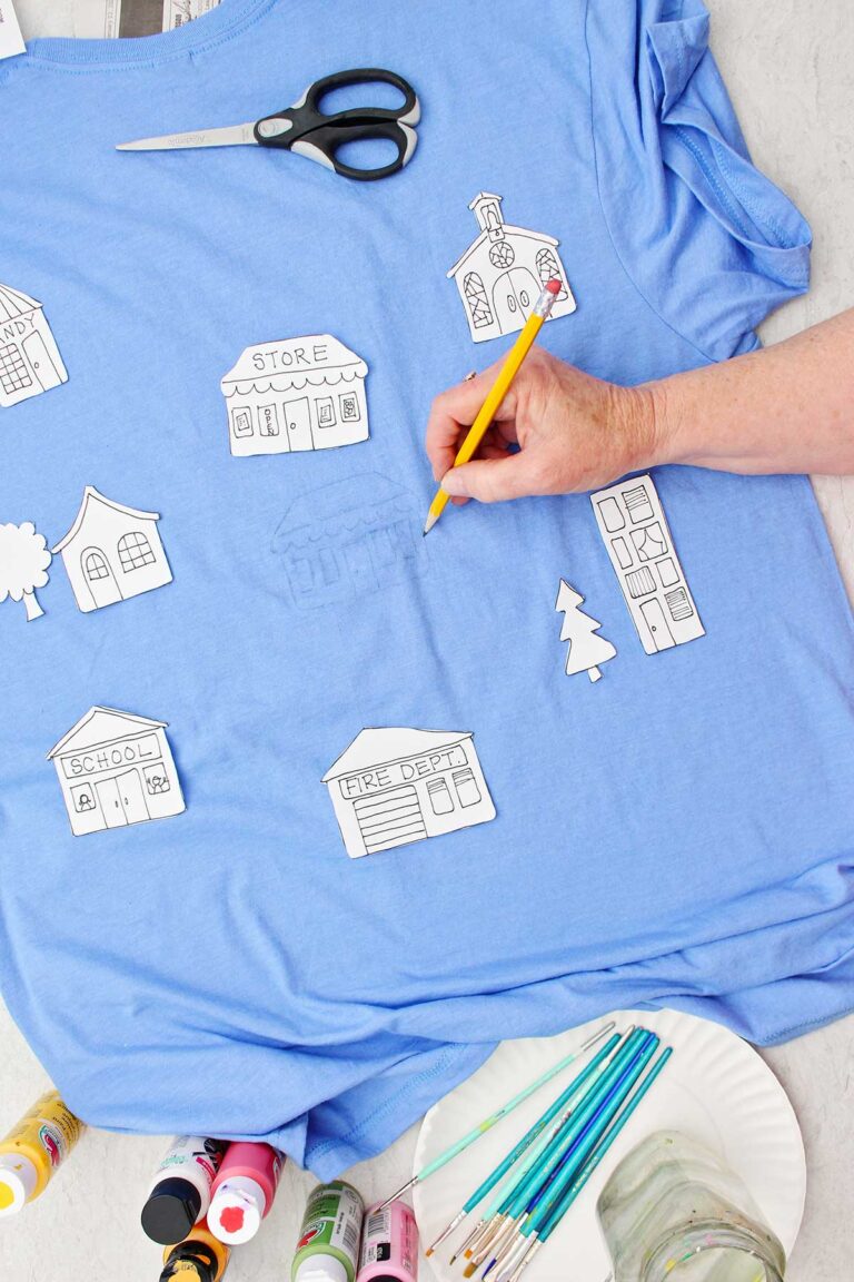 DIY Father’s Day T-shirt Map and Massage! | Welcome To Nana's