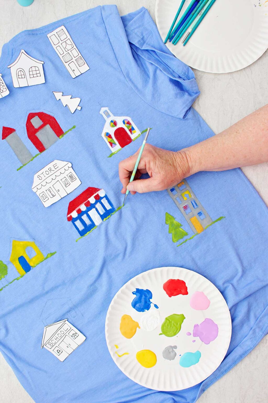 DIY Father’s Day T-shirt Map and Massage! | Welcome To Nana's