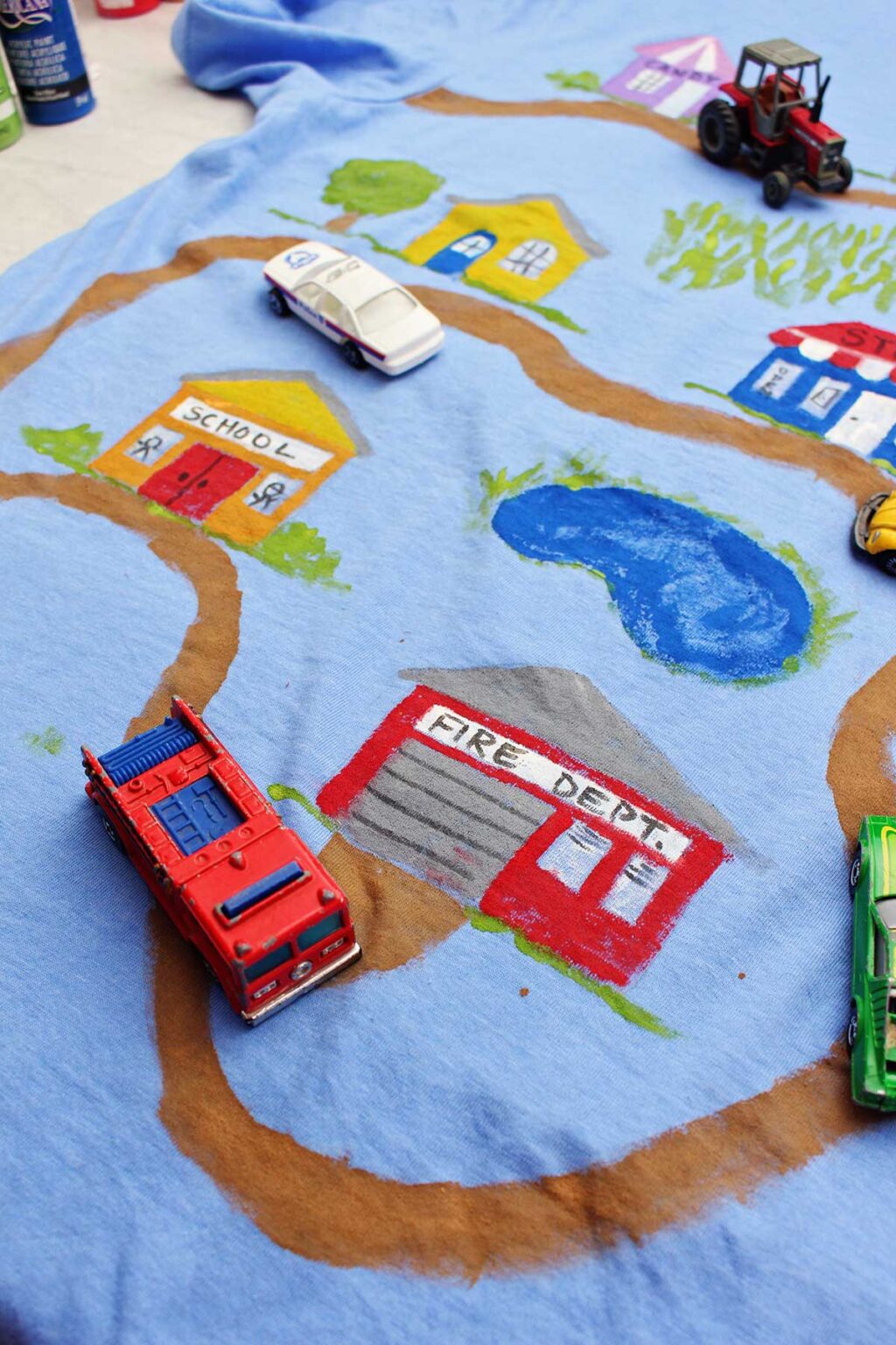 DIY Father’s Day T-shirt Map and Massage! | Welcome To Nana's