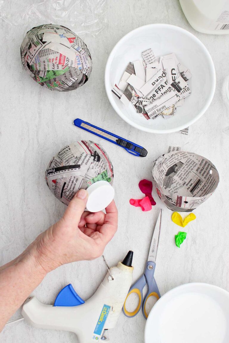 Paste Paper Clouges How to Make Paper Mache (Paste and Model DIY) | Welcome To Nana's